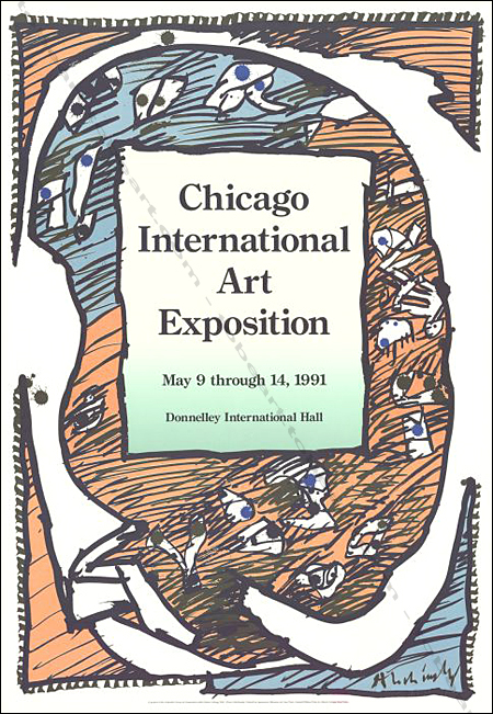 Pierre Alechinsky - Chicago International Art Exposition, 1991