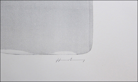 Hans HARTUNG - ESTAMPES : lithographie originale L-9-A 1976 / FINE ART PRINTS : Original lithograph L-9-A 1976.