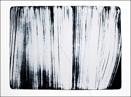 Hans HARTUNG - ESTAMPES : lithographie originale L-5-B 1976 / FINE ART PRINTS : Original lithograph L-5-B 1976.
