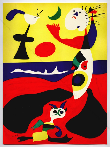 Joan MIRÓ - L't / Summer. Lithgraphie / lithograph, 1938.