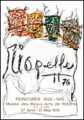 Affiches originales de Jean-Paul RIOPELLE