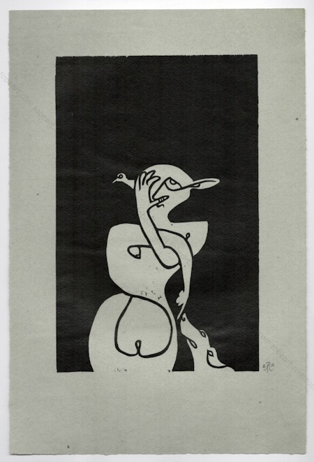 Robert MLLER - Notes et esquisses II. Bois grav en noir, 1983-1985.