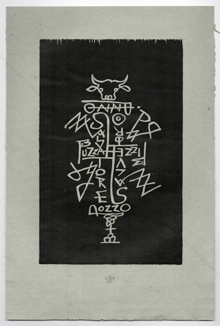 Robert MLLER - Notes et esquisses III. Bois grav en noir, 1983-1985.