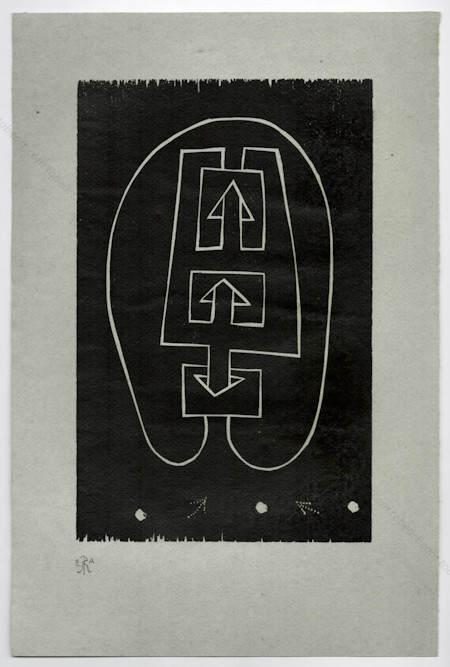 Robert MLLER - Notes et esquisses VI. Bois grav en noir, 1983-1985.