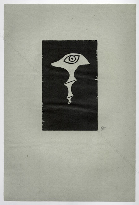 Robert MLLER - Notes et esquisses V. Bois grav en noir, 1983-1985.