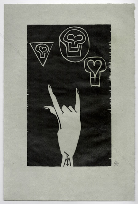 Robert MLLER - Notes et esquisses VII. Bois grav en noir, 1983-1985.