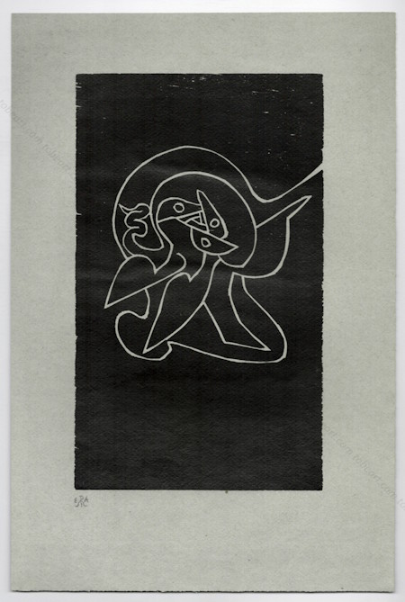 Robert MLLER - Notes et esquisses IX. Bois grav en noir, 1983-1985.