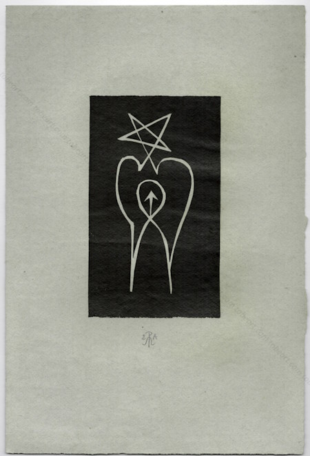 Robert MLLER - Notes et esquisses XIII. Bois grav en noir, 1983-1985.
